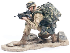McFarlane's Military Series 1 Army Ranger toy soldier